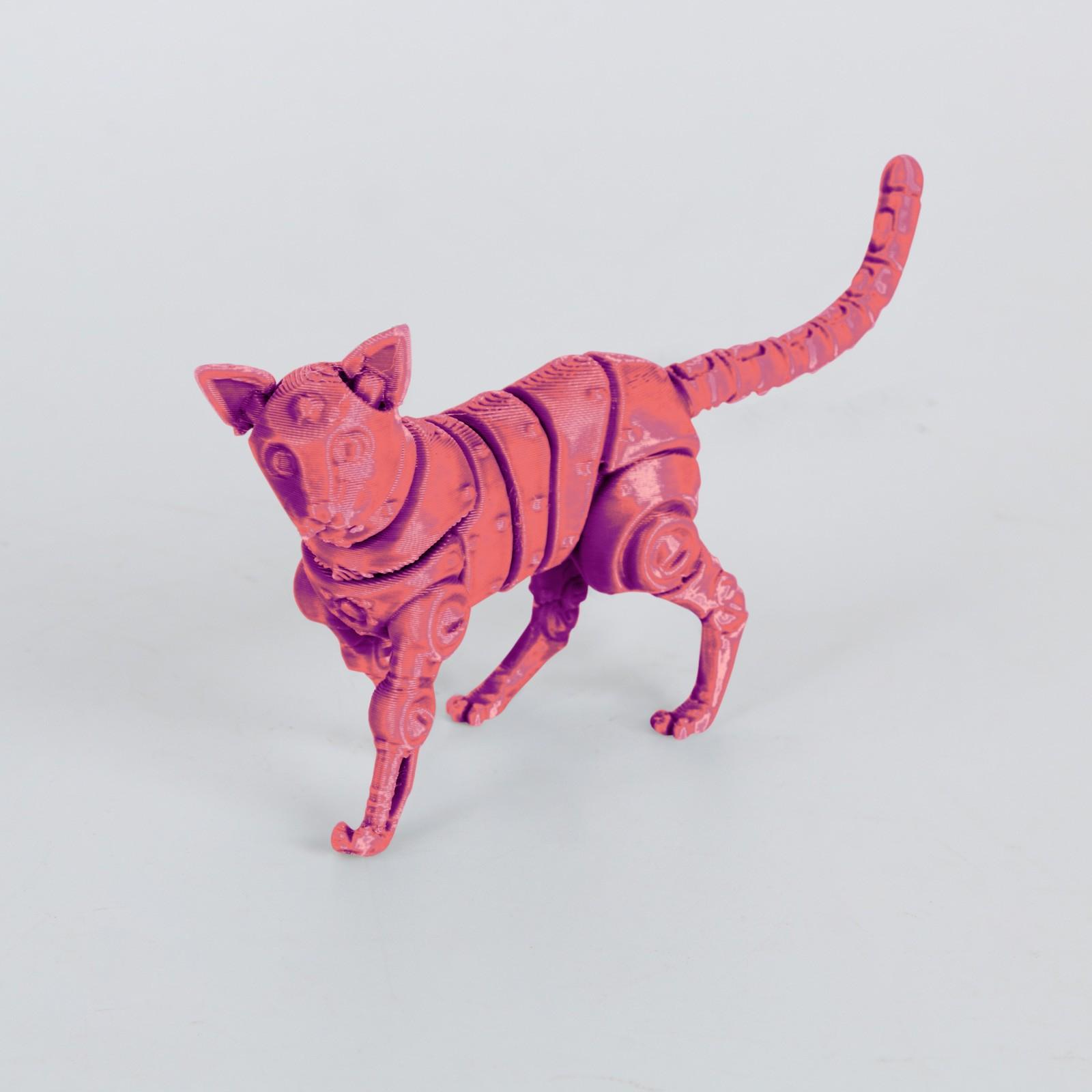 

Механические игрушки-животные, напечатанные на 3D-принтере, украшения для дома, модельные игрушки One Size