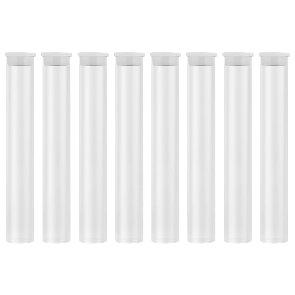 DECHOUS Incense Tube Case, Acrylic Incense Holder for 10g Incense Sticks, Perfect for Buddhist Altars and Graveyard Visits, Lightweight and Portable