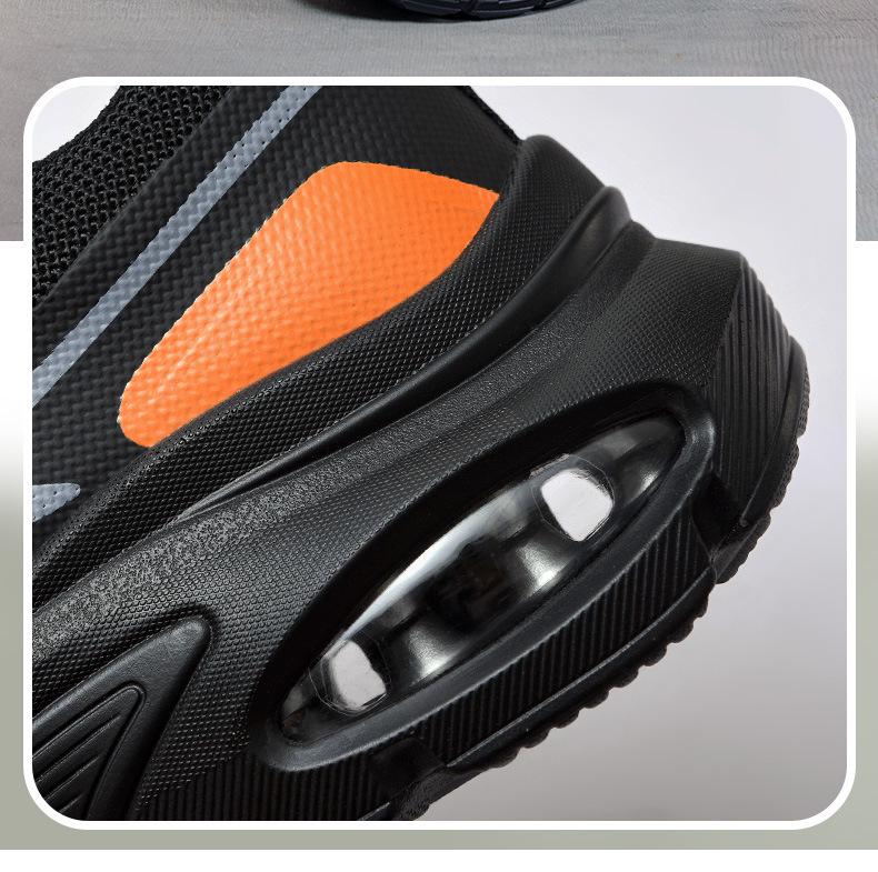 Çelik Burunlu Güvenlik Ayakkabıları - Ezilmeye Karşı, Delinmeye Karşı, Darbe Emici Hava Yastıklı Taban, File Tasarım ve Koruyucu Özellikler