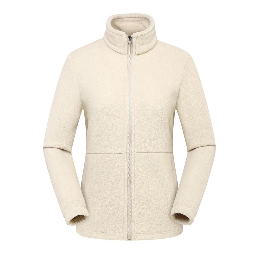 Women's Fleece Jacket Polar Fleece Jacket Outdoor Jacket Spring Autumn and Winter Double-sided Thickened Sweater Cardigan