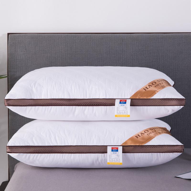 Sternen-Baumwoll-Daunen-Samt-Kissen mit 3D-Netzkante und Dreilinien-Gitterdesign