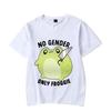 No Gender Only Froggie Women T-shirts Clothing Vintage Short Sleeve Summer T Shirts Kawaii Frog Tshirts Cute Tee Shirt Black Top