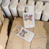 Cartoon Double Layer Bear Phone Case, Compatible with iPhone 14/13 & Apple 17/16/15 PROMAX, Anti-Drop Protection