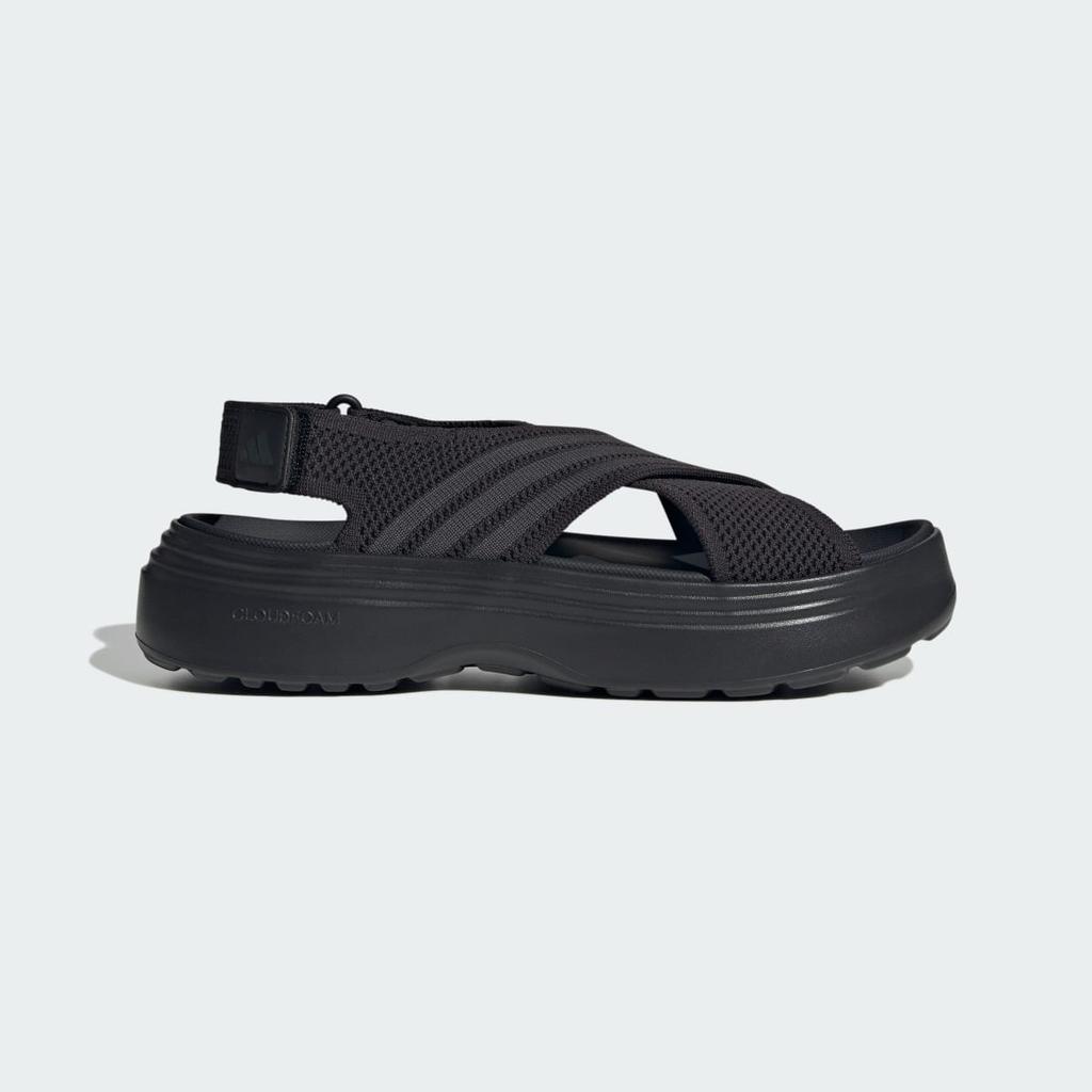 adidas LIFESTYLE SANDAL KK0392 Unisex Sportswear Sandals Core Black / Carbon / Core Black