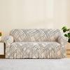 Printed Sofa Cover Stretch Couch Covers Patterned Slipcovers With Skirt Washable Spandex Furniture Protector For Living Room