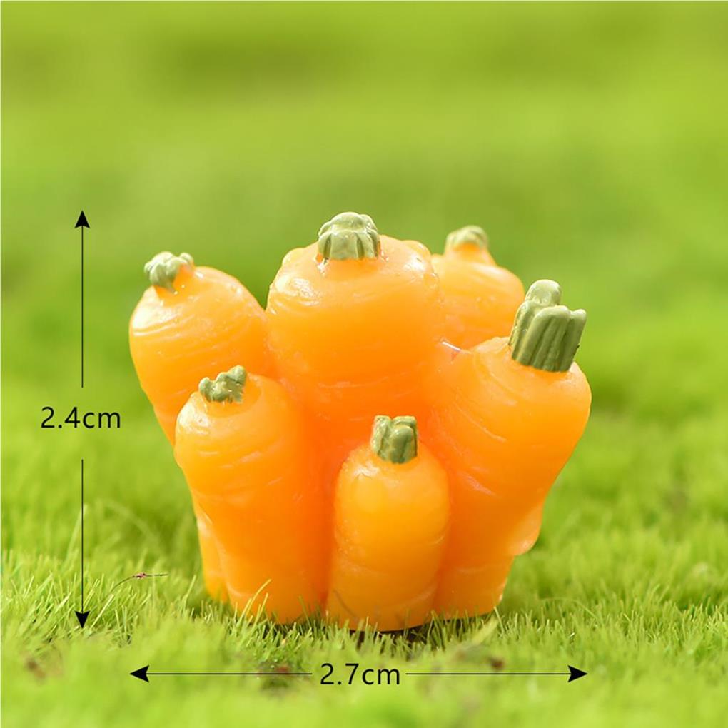 7Pcs/Set Easter Miniature Animal Figurine Resin Home Office Farmhouse Table Countertop Decor Holiday Art Crafts