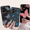For Xiaomi Redmi Note 14 Pro Plus / Redmi Note 14 14s Note14 Pro Phone Case Silicone Soft Back Cover Dragon Cat Flower Butterfly