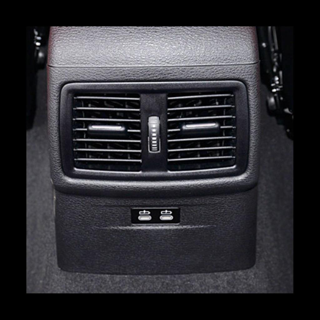 Rear Console Air Conditioner Vent Grille Complete Assembly for BMW X1 X2 F52 F48 F49 F39 2016-2021 64229292742