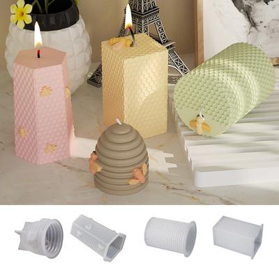Tudo para velas caseiras – Moldes e outros acessórios para fabrico de velas