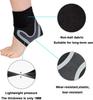 Leeonz Unisex Ankle Brace Protection Fitness Gym Running Sports Support Brace Foot Elastic Bandage, Ankle Brace Support Compression Sleeve Planta
