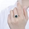 Sace Gems Classic Copper Alloy Green Zircon Ring Ladies Jewelry Wedding Promise Party Gift