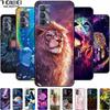 Für Realme GT Master Edition Hülle Silikon Weich Bemalt Tiger Löwe Handyhülle für Realme GT Master RMX3363 RMX3360 Funda Coque