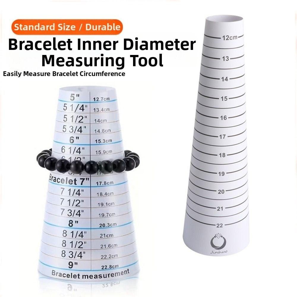 Portable Bracelet Sizer Wrist Size Measurement Bracelet Gauge Calipers  Jewelry Measuring