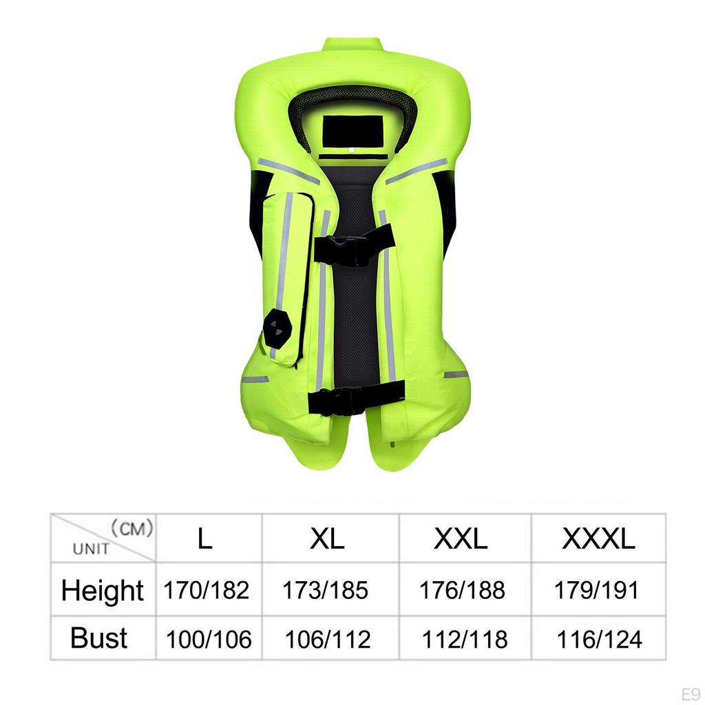 Fortschrittliche Motorrad-Airbagweste für Fahrer