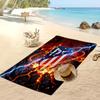 Toalla de Playa Estampada del Atlético de Madrid Secado Rápido Suave Portátil Grande Rectangular Manta de Playa para Viajes Piscina