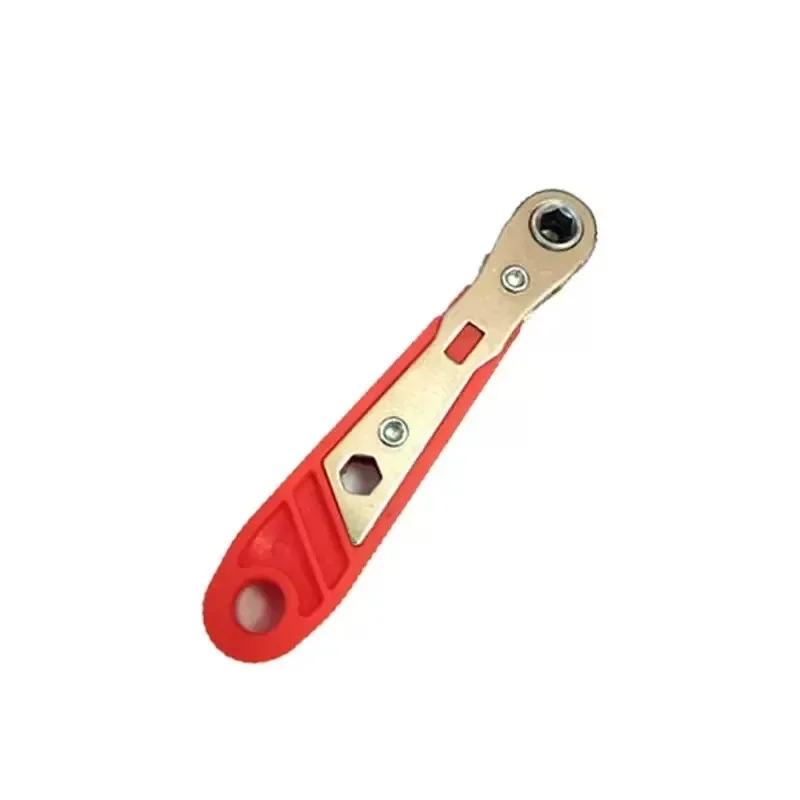 

Positive and negative rotation ratchet screwdriver, right angle turning device, elbow magnetic wrench set, cross shaped straight