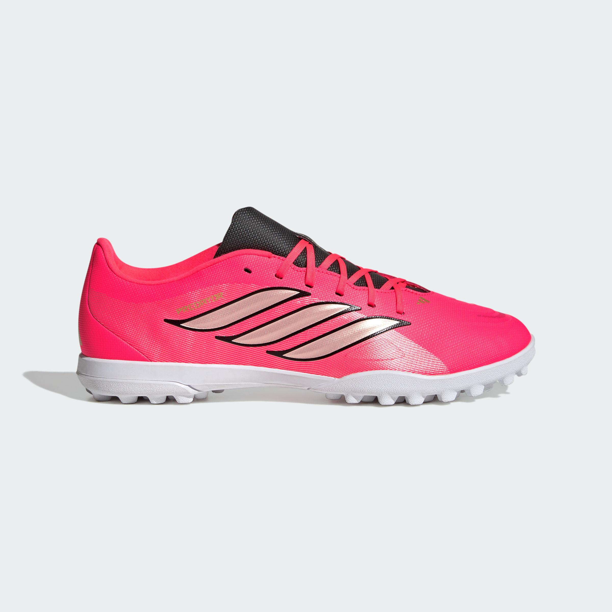 Adidas Predator CLUB Soccer Shoes Unisex Neon Red 41