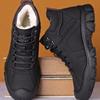 Fleece Thickened Cotton Shoes Men's Casual High-top Outdoor Snow Boots Fashion Casual Shoes