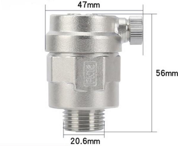 

DN15/20/25 1/2 3/4 1 BSP Male 304 Stainless Automatic Air Vent Safety Release Pressure Relief Valve Pipeline Water Heating