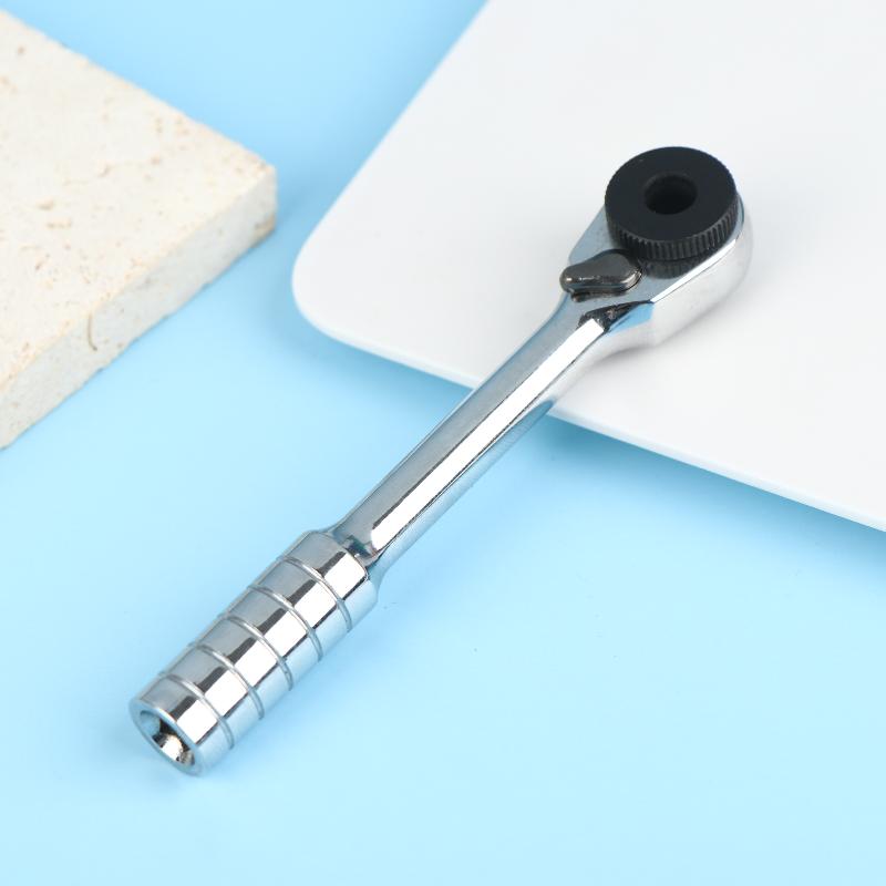 72-Tooth Anticorrosion Bidirectional Wrench 1/4 Inch Mini Ratchet Wrench Magnetic Reversible Ratchet Wrench Household Tool