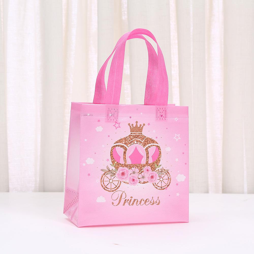 StoBag Princess Theme Gift Wrapping Bags for Sweets Personalized Packaging Luxury Designer Bags Birthday Party Treat Bags