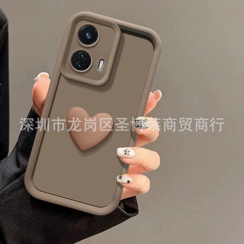 Three-dimensional love applies to Samsung S25Ultra creative S23ultra emery S24 protective case note20