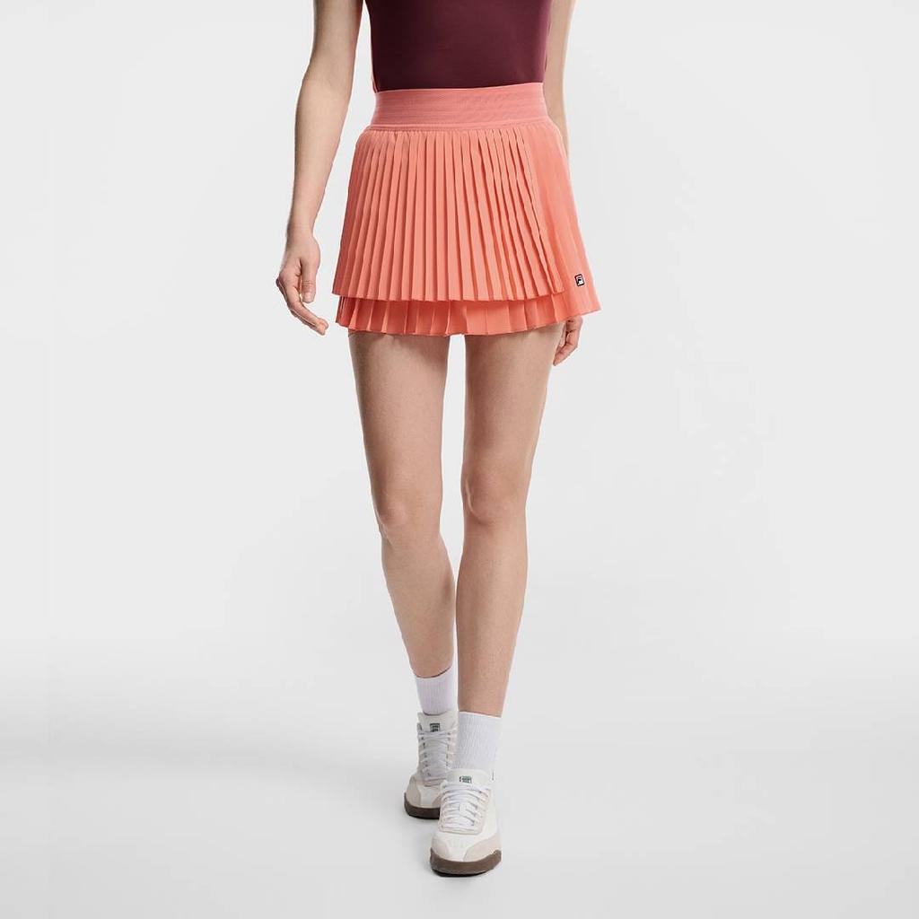 Fila Tennis Simple Daily Comfortable Sports Woven Casual Skirt Women Skirts A11W623340F-PK