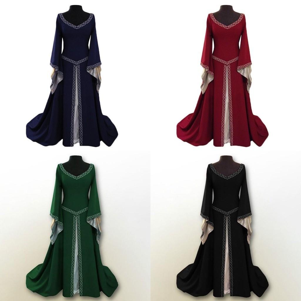 Affascinante Abito da Donna Vintage Medievale Rinascimentale Per Eventi Fantasy e Feste