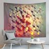 Abstract Tapestry Geometry Cube Tapestry Science Fiction Style Tapestry Creativity Art Tapestries Home Living Room Bedroom Dorm