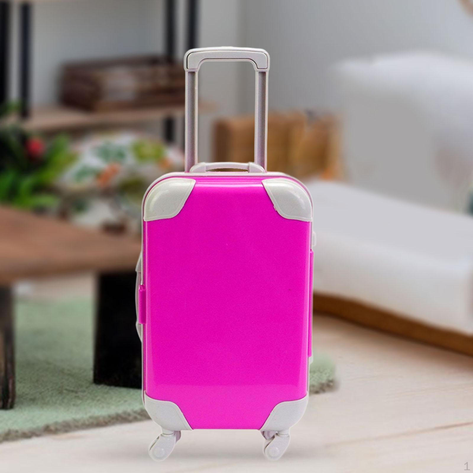 

Чемодан для куклы 18 дюймов, игрушка для ролевых игр, переноска, хранение, мини-дорожные аксессуары для