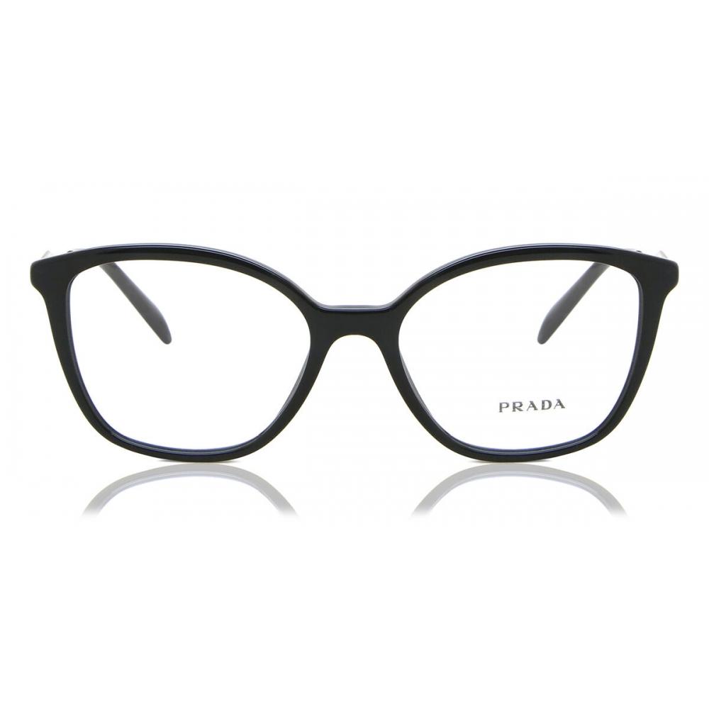 

Prada Pr 02zv 1ab1o1 Women Eyeglasses Black/52