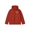 Solid Color Warm Casual Short Down Jacket Unisex Outerwear Legendary-Red F51U349902A-RD