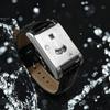 Leather Strap Square Wristwatch Alloy Case Business Watch New Men's Wristwatch  Daily Wear