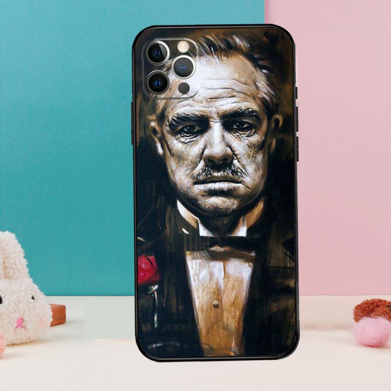 Classic Movie The Godfather Phone Case For iPhone 17 Air 16 15 14 13 11 12 Pro Max 12 13 Mini 15 16 Plus 16e Cover Coque