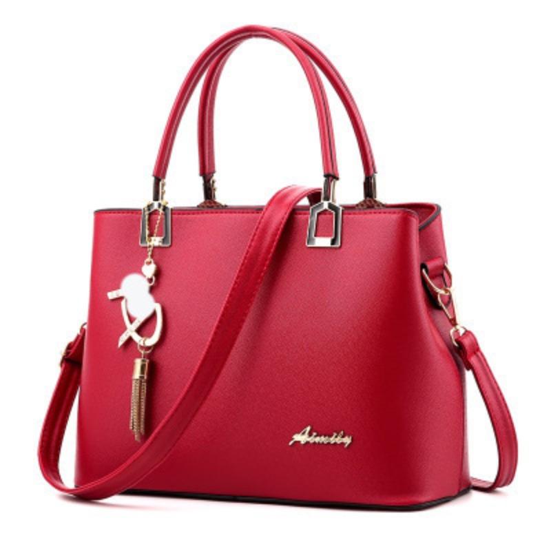 Women s new fashion women s bags shoulder messenger bags handbags orean version sent on behalf of others бордовый 2730₽