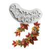Christmas Silicone Mold Pinecone Fondant Cake Decoration Silicone Mold Hand Made Decorating Leaves Chocolate Candy Kitchenware