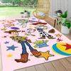 Toy Story Characters Carpet Rug Soft Washable Antislip Home Living Room Sofa Mats Personalized Christmas Rug