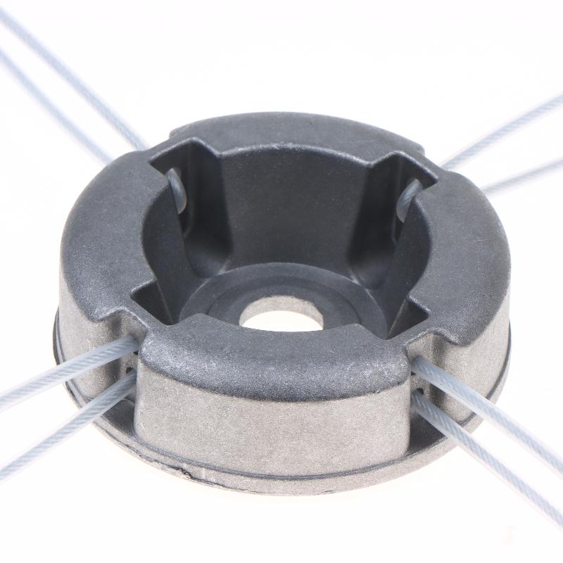 Aluminum Grass Trimmer Head Universal Lawn Mower Replacement Head Lawn Mower Accessory For Garden Yard Grass Cutting