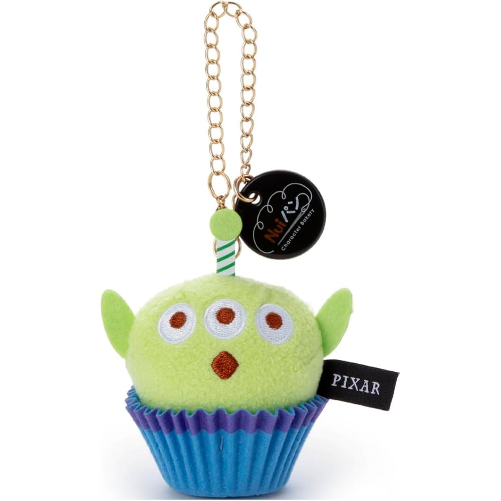 Pixar Nui Character Muffin Alien Plush Toy with Chain Strap 15cm