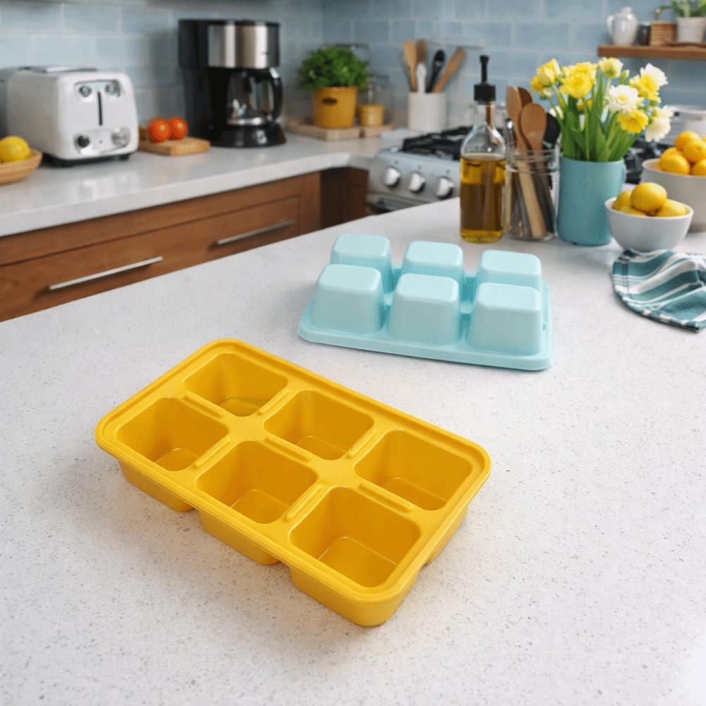 Food Grade Silicone Ice Cube Mold 6 Grids Animal Ice Cube Creative Ice Cube Artifact Summer Drink