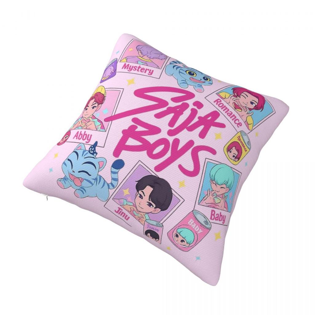 Saja Boys Bootleg Retro Movie Demon Hunters Pillowcase Cushion Cover Decoration Throw Pillow Case Cover Seater Drop Shipping