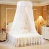 Breathable Round Canopy Lace Princess Style Mosquito Net Bed Curtain Netting