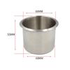 Car Modification Cup Holder Stainless Steel Cup Drink Holder Polished
