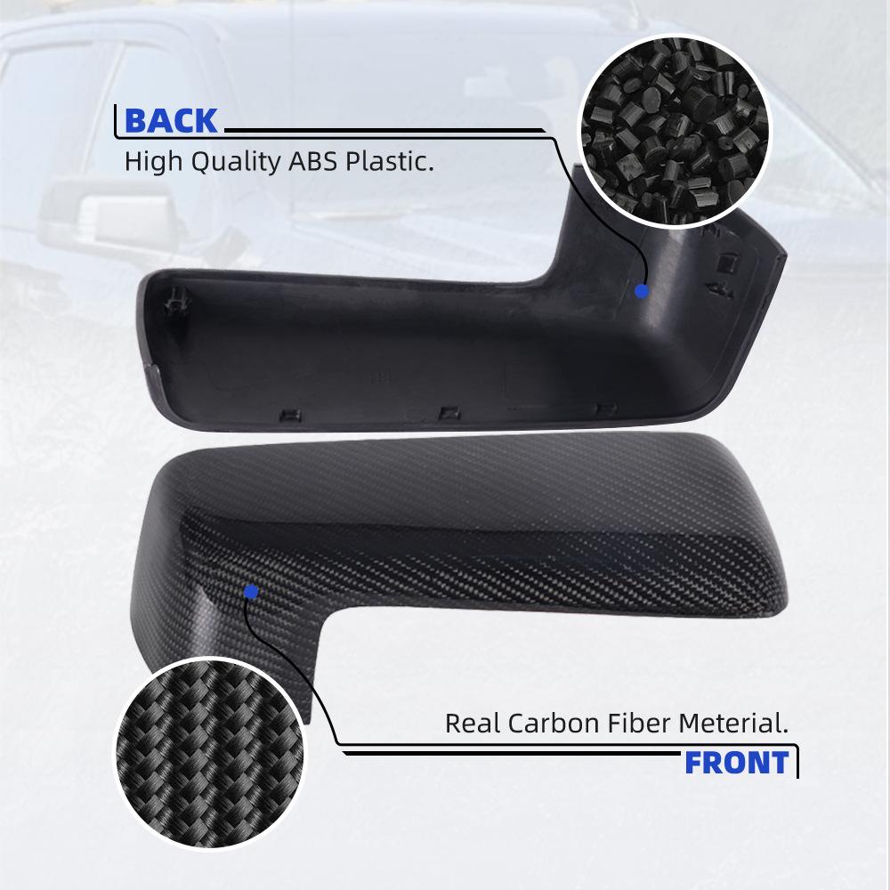 Chevrolet Silverado & GMC Sierra 19-23 Carbon Fiber Mirror Cover