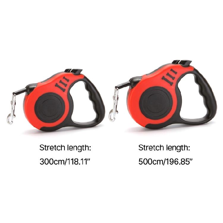 Retractable Dogs Leash 9.8/16.4ft for Dogs Walking Tangles Free Non Slip Handle