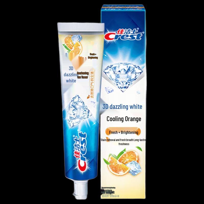 Зубная паста Crest 3D White Energizing Ice Orange