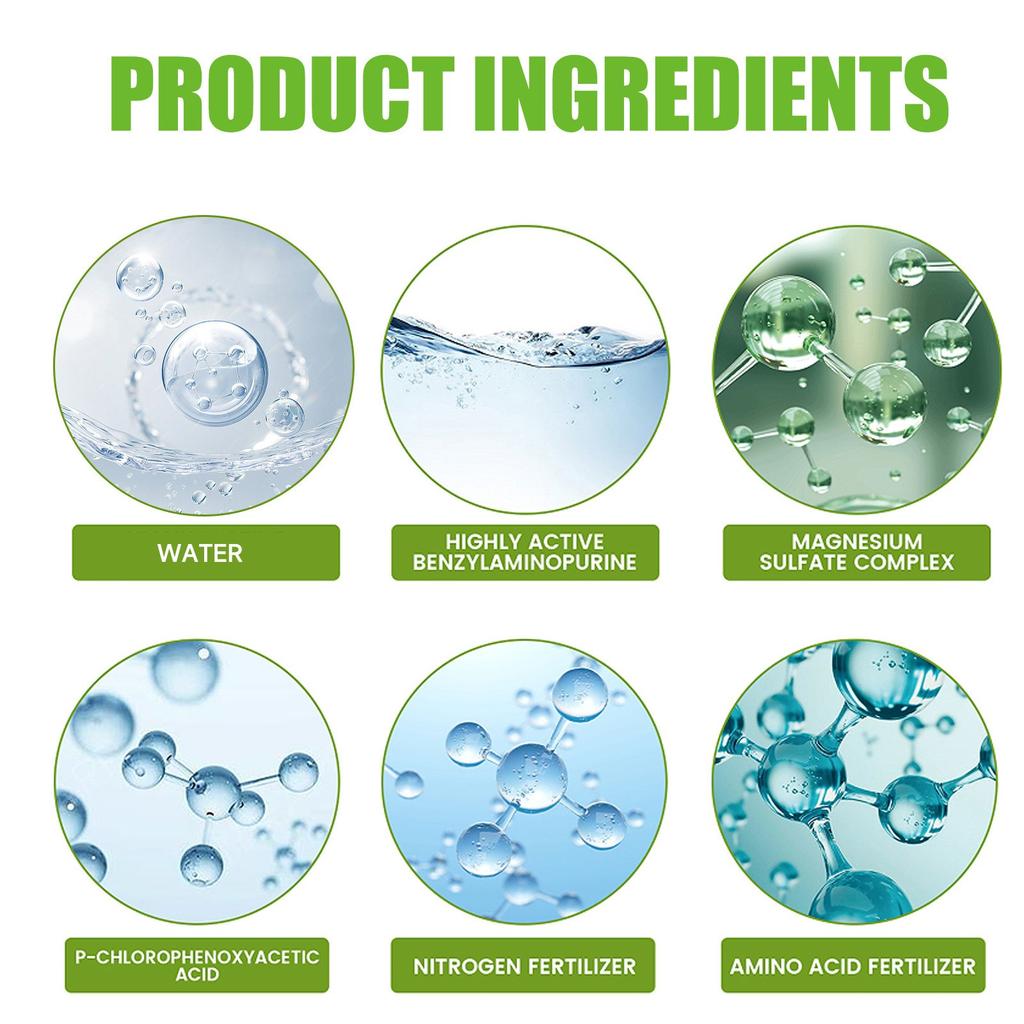 100ML Plant Nutrient Solution, Yellowing And Falling Leaves Of Flowers And Lawns, Universal Plant Seedling Strengthening Nutrient Fertilizer