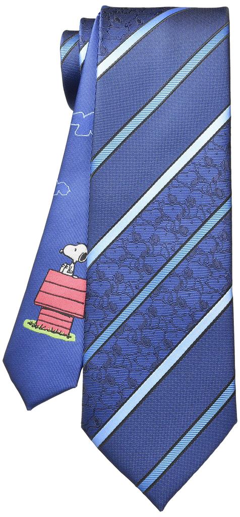 Peanuts Snoopy Tie PND48163 Navy Blue SNOOPY Business Brand Tie Gift