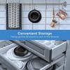 Electric Pressure Cooker Lid Stand Silicone Holder Storage Rack Kitchen Gadget