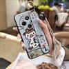 Protective Anti-dust Phone Case For Redmi A4 5G Back Cover Shockproof Waterproof Cartoon Silicone Durable Ring Kickstand